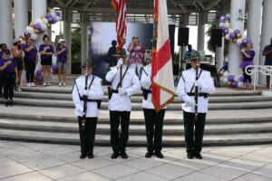 Broward Sheriff Office Honor Guard Salute