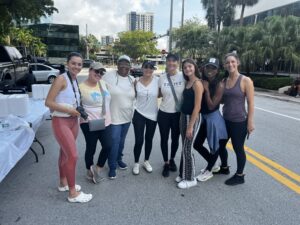 Impact Sisters Feeding the Homeless.